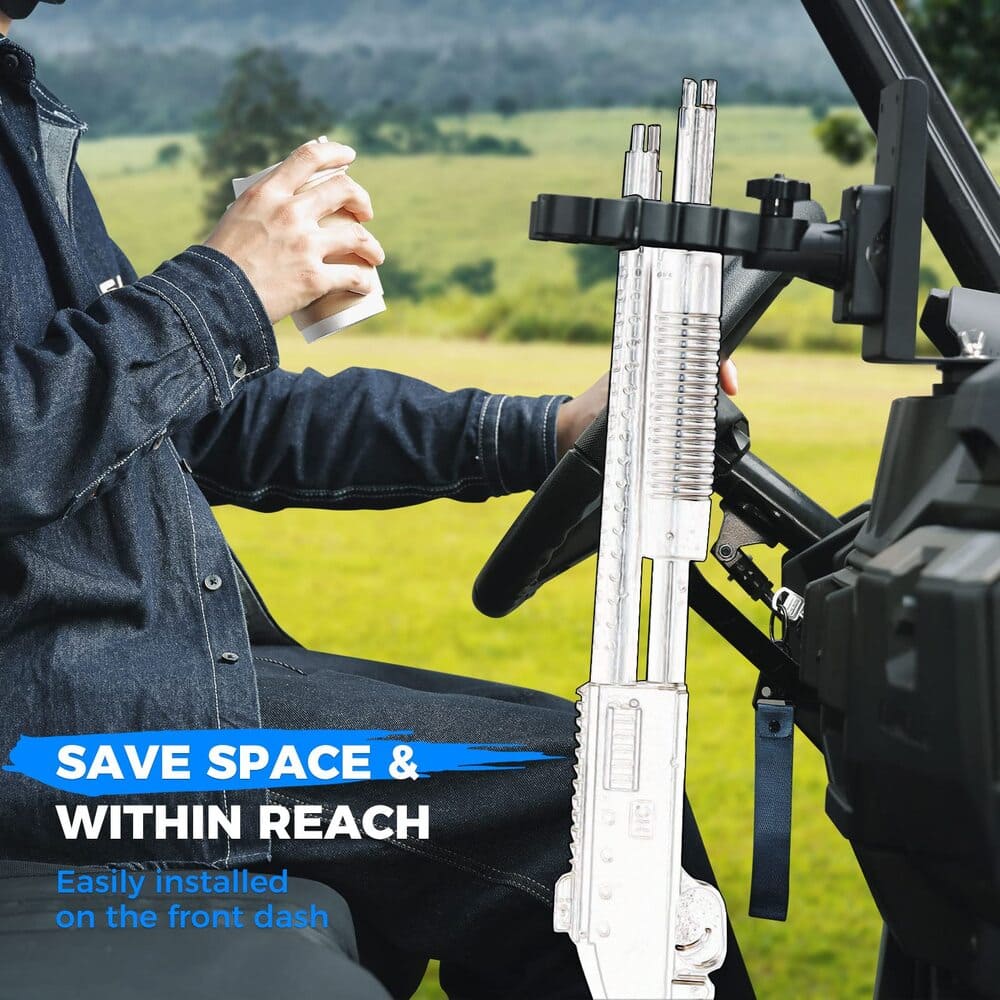 Kemimoto Polaris UTV Rifle Gun Holder