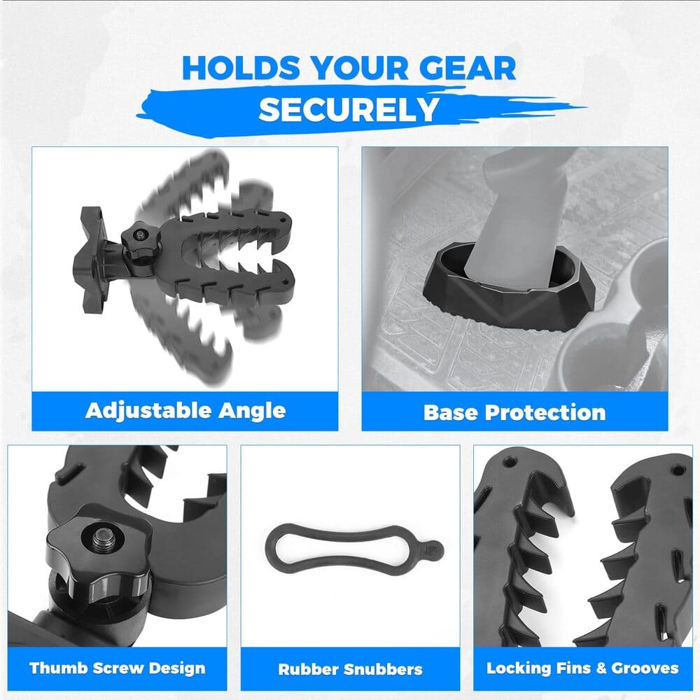 Kemimoto Polaris UTV Rifle Gun Holder