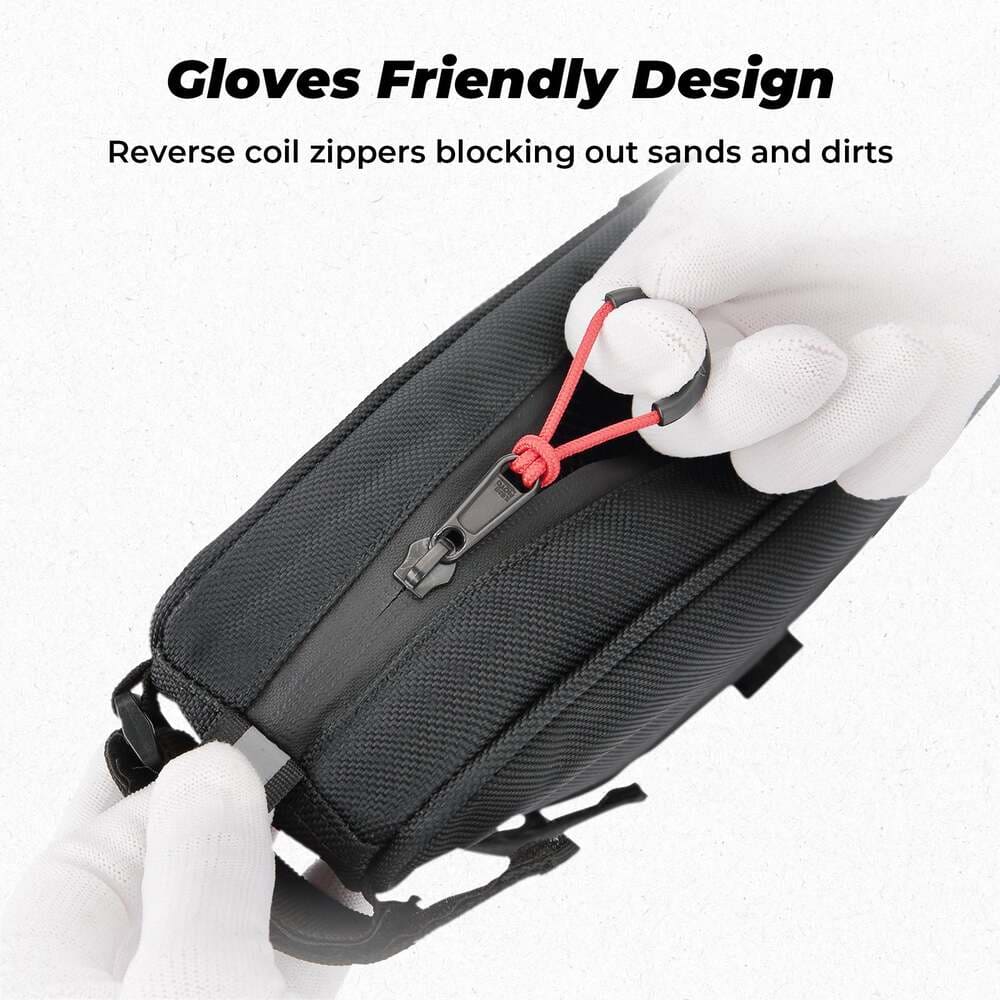 Kemimoto Polaris UTV Roll Bar Triangle Storage Bag