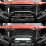 Kemimoto Polaris Xpedition ADV Front Mesh Grill w/ Accent Light