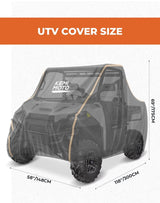 Kemimoto Ranger 570/500/ZForce 800 2-3 Seater UTV Cover