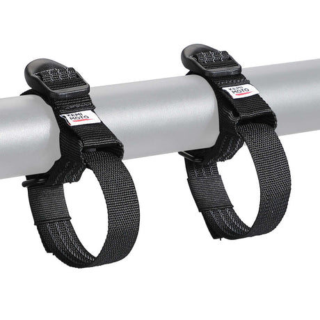 Kemimoto Shovel Holder Rubber Roof Rack Straps Fits 1.5"-3.5" Diameter Tools