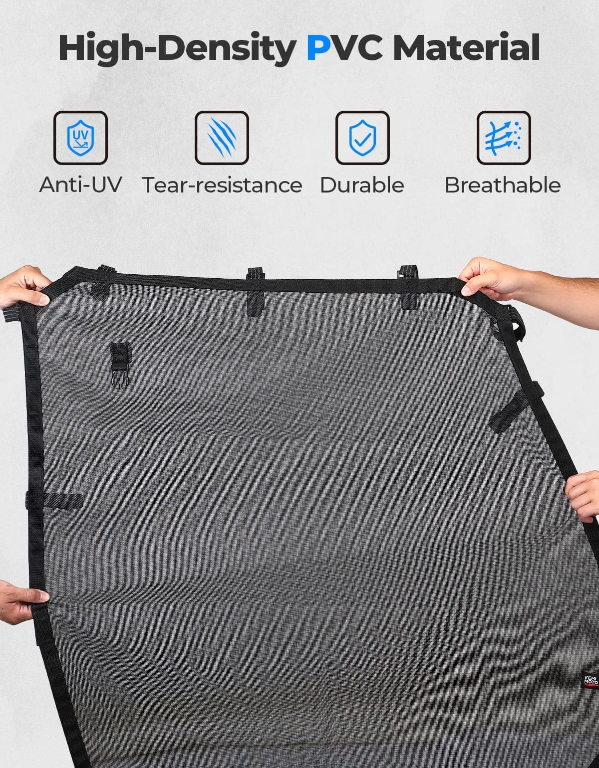 Kemimoto Tracker 800SX Crew Side Window Net Doors