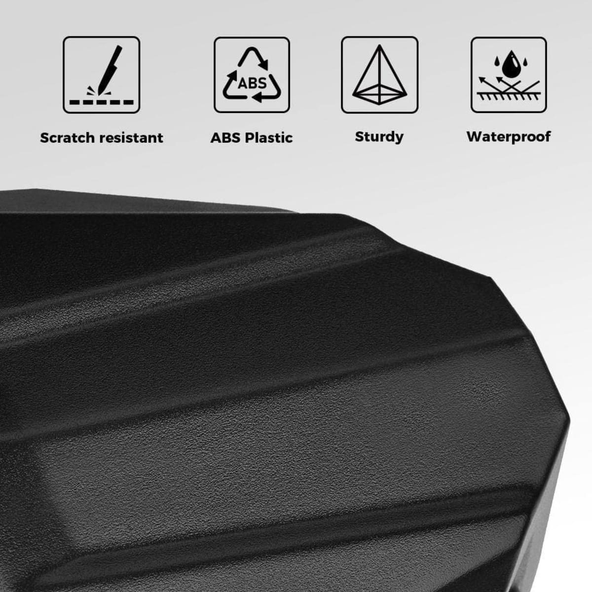 Kemimoto Universal 6.5" Speaker Cage Swivel Pods w/ 1.75 to 2" Mounting Clamps