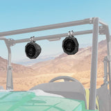 Kemimoto Universal 6.5" Speaker Cage Swivel Pods w/ 1.75 to 2" Mounting Clamps