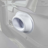Kemimoto 6x9 Universal White Angeled Speaker Pods - 2 PCs