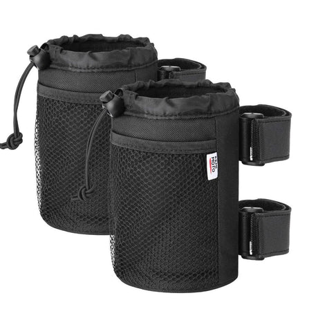 Kemimoto Universal 1.5"-2" Roll Cage Cup Holder - 2 PCs