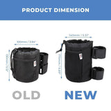 Kemimoto Universal 1.5"-2" Roll Cage Cup Holder - 2 PCs