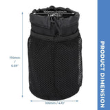 Kemimoto Universal 1.5"-2" Roll Cage Cup Holder - 2 PCs