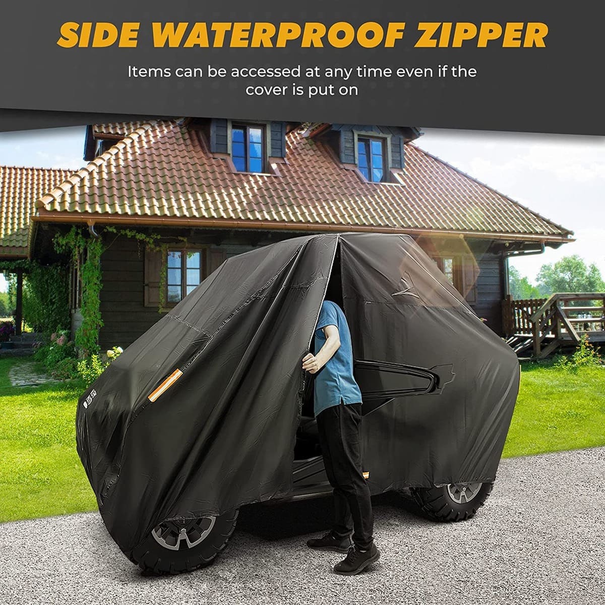 Kemimoto UTV 2 Seater 420D Waterproof Covers