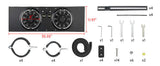 Kemimoto UTV 57-41 Inch Width Roof Fan w/ Lights