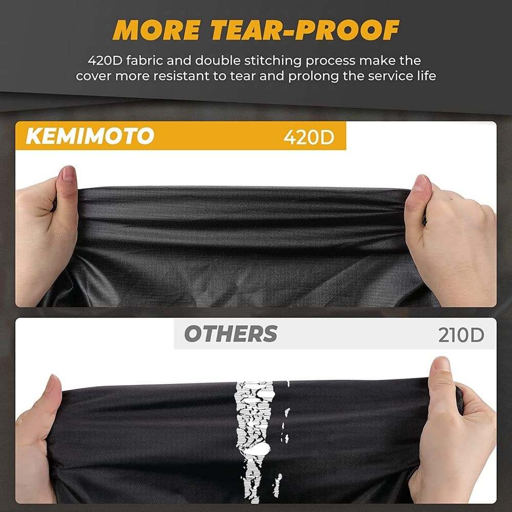 Kemimoto UTV Can-Am 2 Seater 420D Waterproof Covers
