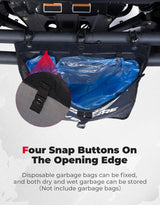 Kemimoto UTV Golf Universal Trash Sack Mesh Bag