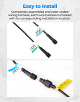 Kemimoto UTV Plug & Play Turn Signal Kit