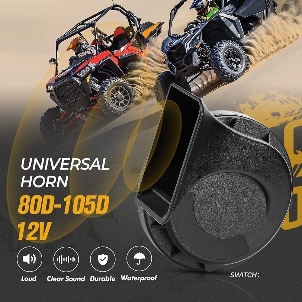 Kemimoto UTV Polaris Universial Turn Signal Kit & 105D Horn