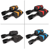 Kemimoto UTV Roll Bar 1.75"-2'' 1 pair Universal Color Side Rear View Mirrors