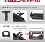 Kemimoto UTV Sound Bar System Bluetooth Speaker 500W 28" Outdoor Marine Soundbar