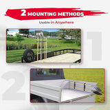 Kemimoto UTV Truck Trailer Mower Landscape Hand Tool Rack w/ 6 Hole