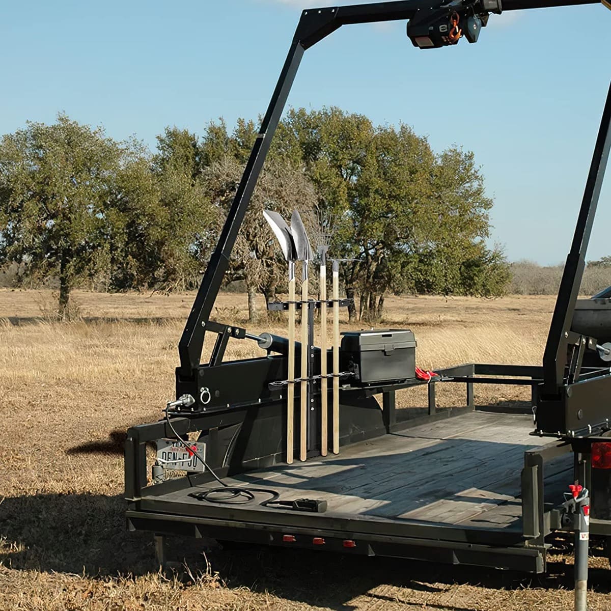 Kemimoto UTV Truck Trailer Mower Landscape Hand Tool Rack w/ 6 Hole