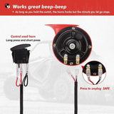Kemimoto UTV 12V Universal Rocker Switch Horn Kit