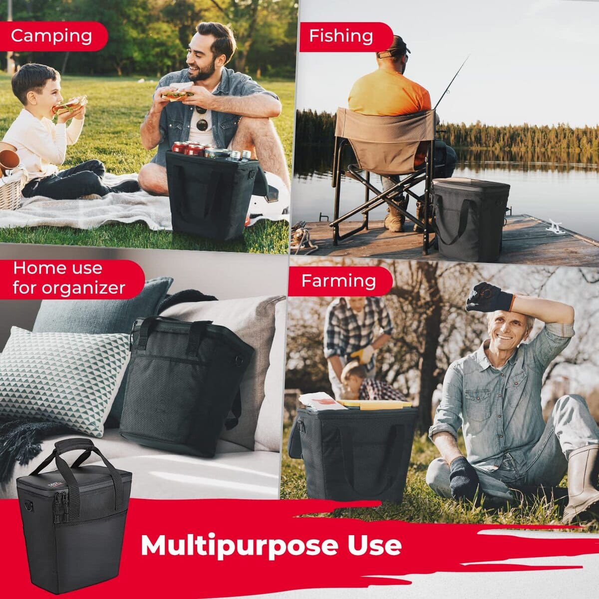 Kemimoto UTV Universial Ice Cooler Bag