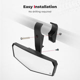 Kemimoto UTV Upgraded 1.75"-2" Crossbar Convex Mirror