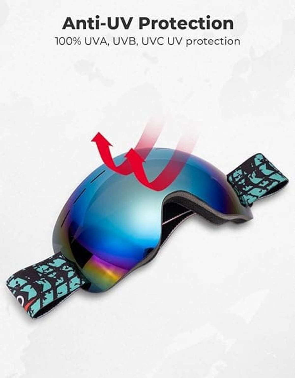 Kemimoto UV Protection Clear Vision Goggles