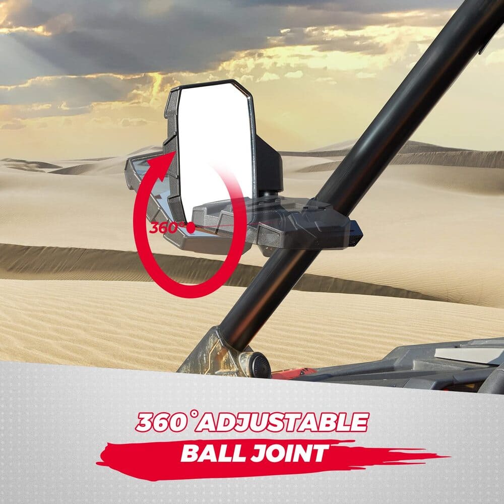 Kemimoto Yamaha Rhino UTV Side Mirrors