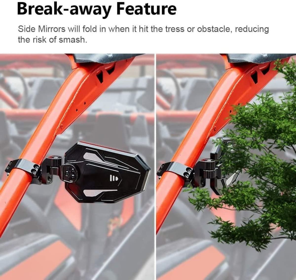 Kemimoto Yamaha Viking Rear View Side Mirror