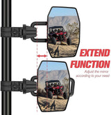 Kemimoto Yamaha Wolverine UTV Side View Mirrors