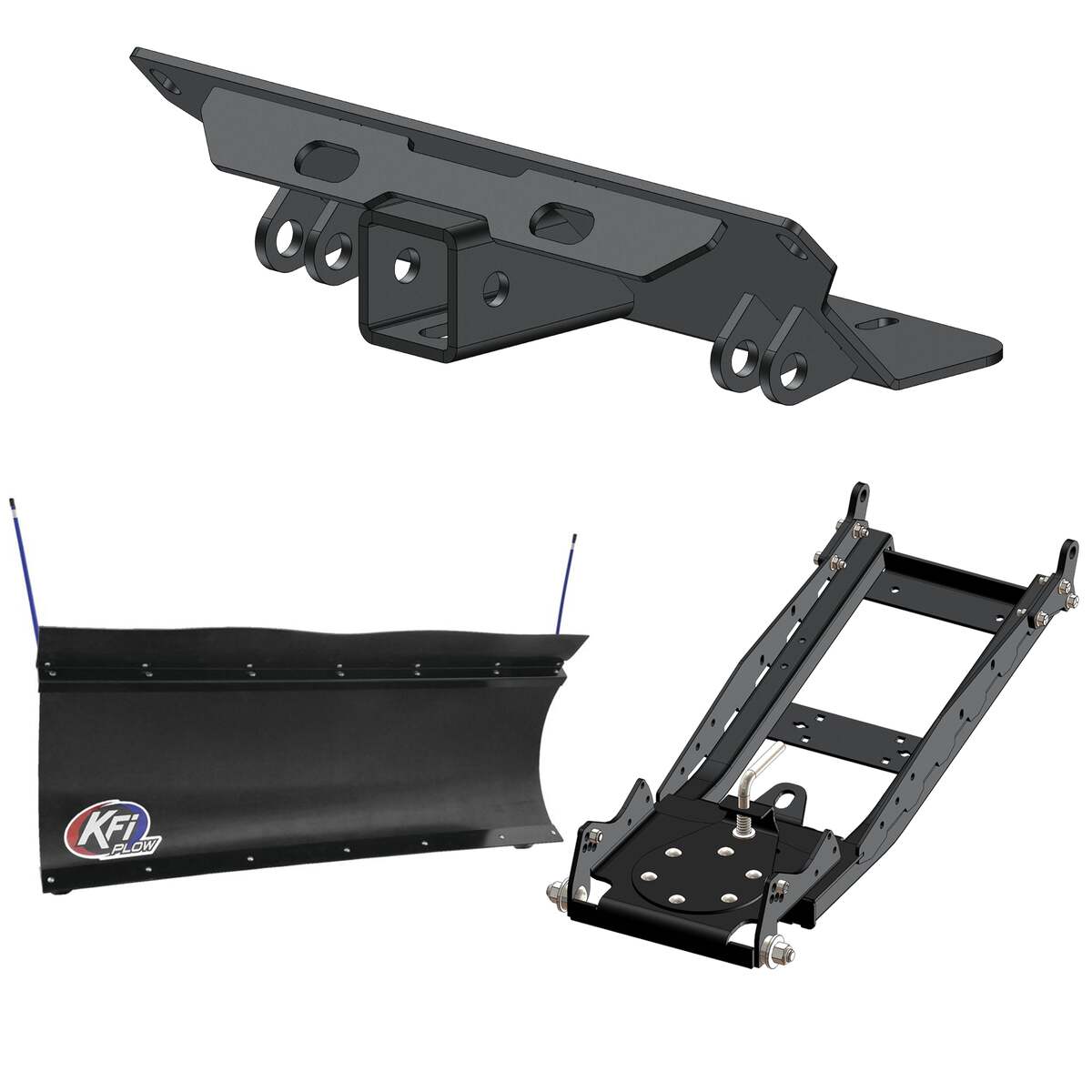 KFI '01-'09 Polaris Ranger UTV Snow Plow Kit - 106545