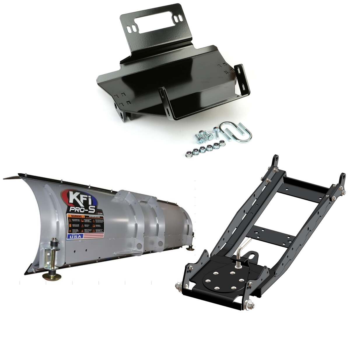 KFI '05-'16 Kawasaki Mule UTV Snow Plow Kit