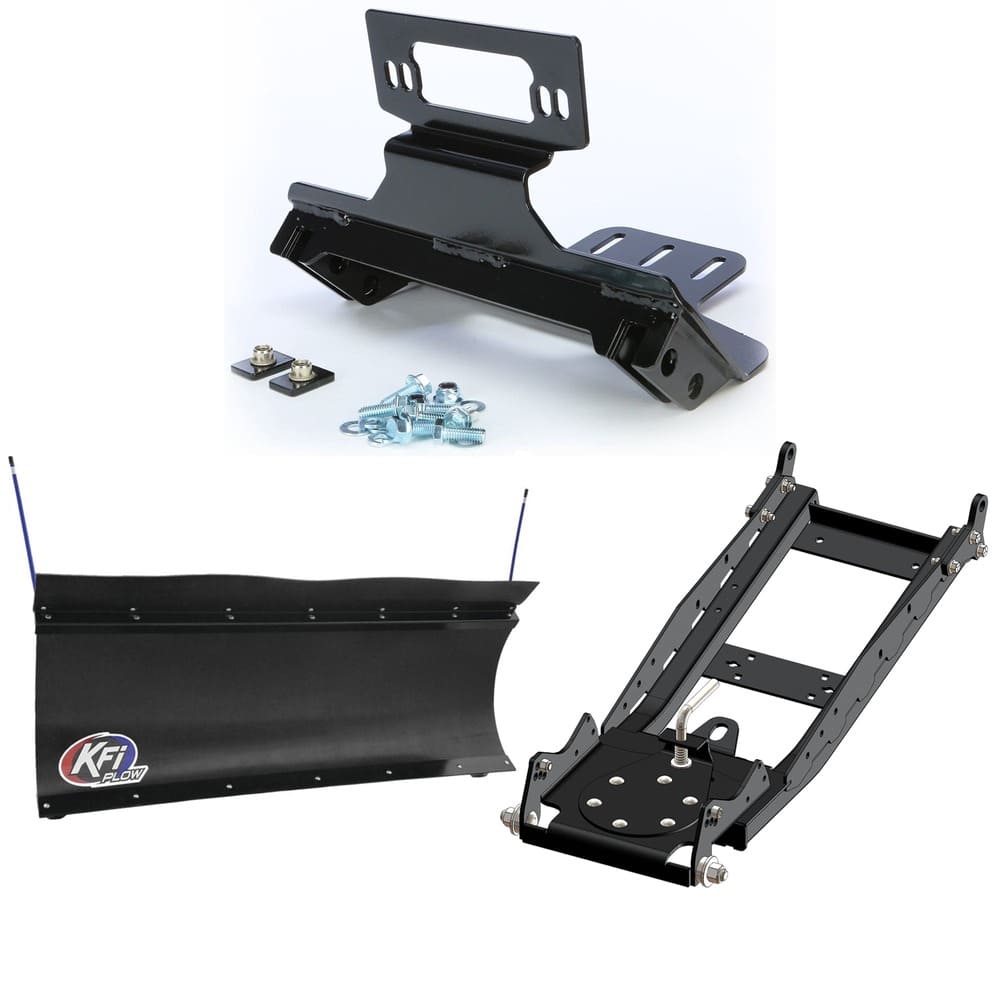 KFI '08-'22 Polaris RZR UTV Snow Plow Kit - 106300