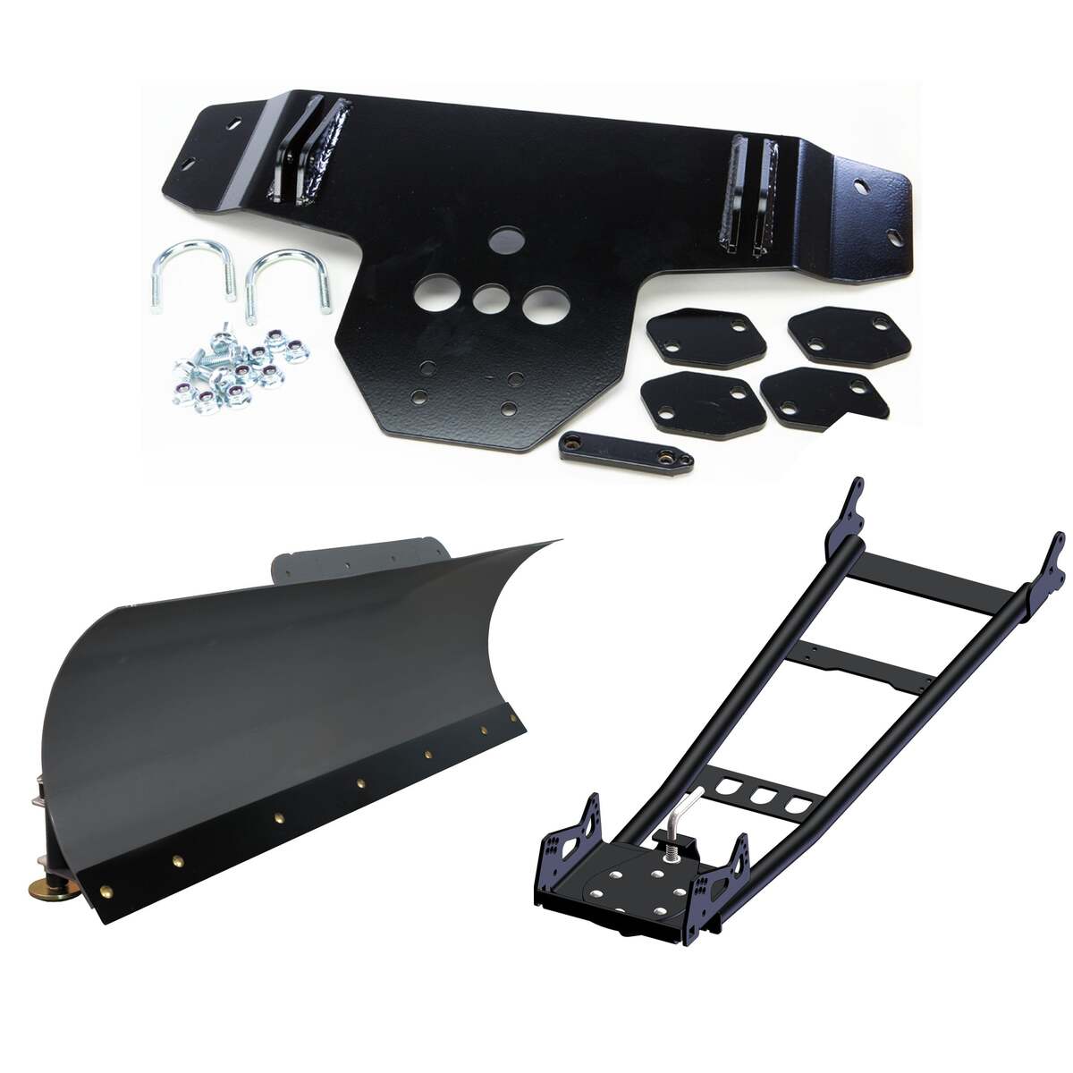 KFI '11-'14 Polaris RZR UTV Mid-Mount Snow Plow Kit