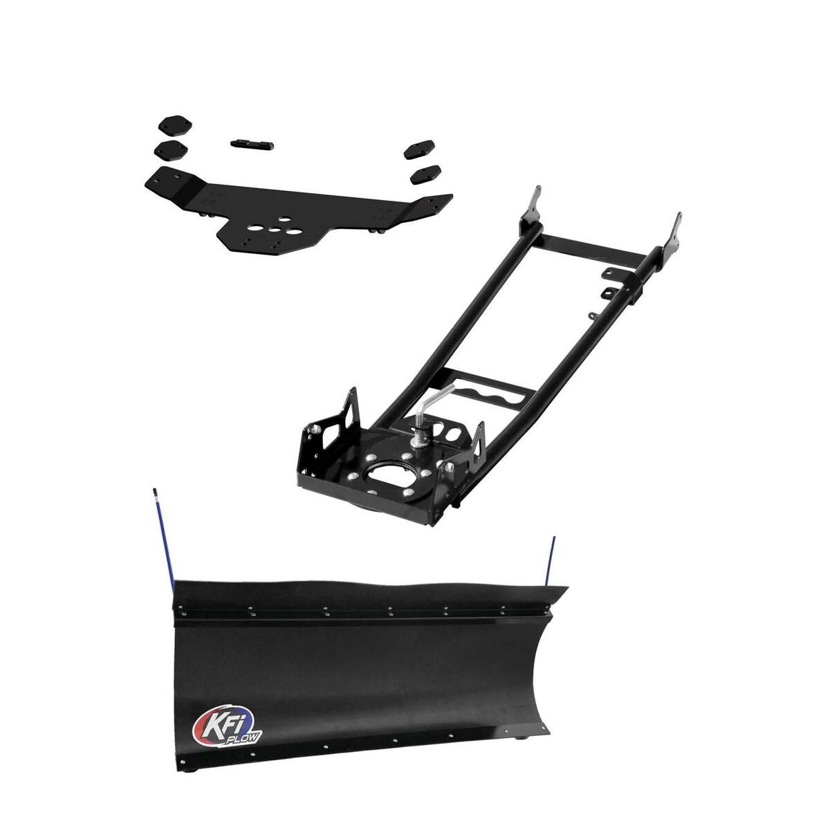 KFI '11-'14 Polaris RZR UTV Mid-Mount Snow Plow Kit