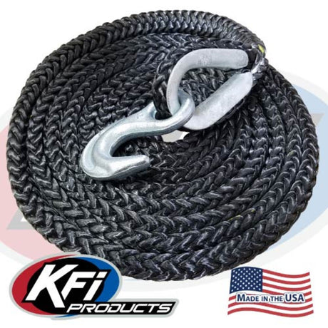 KFI 12' UTV Black TigerTail Rope