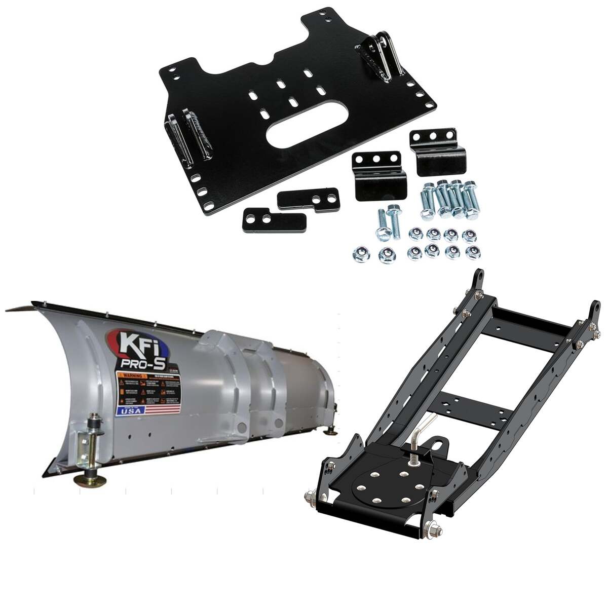 KFI '13-'18 Can-Am Maverick UTV Snow Plow Kit - 105854