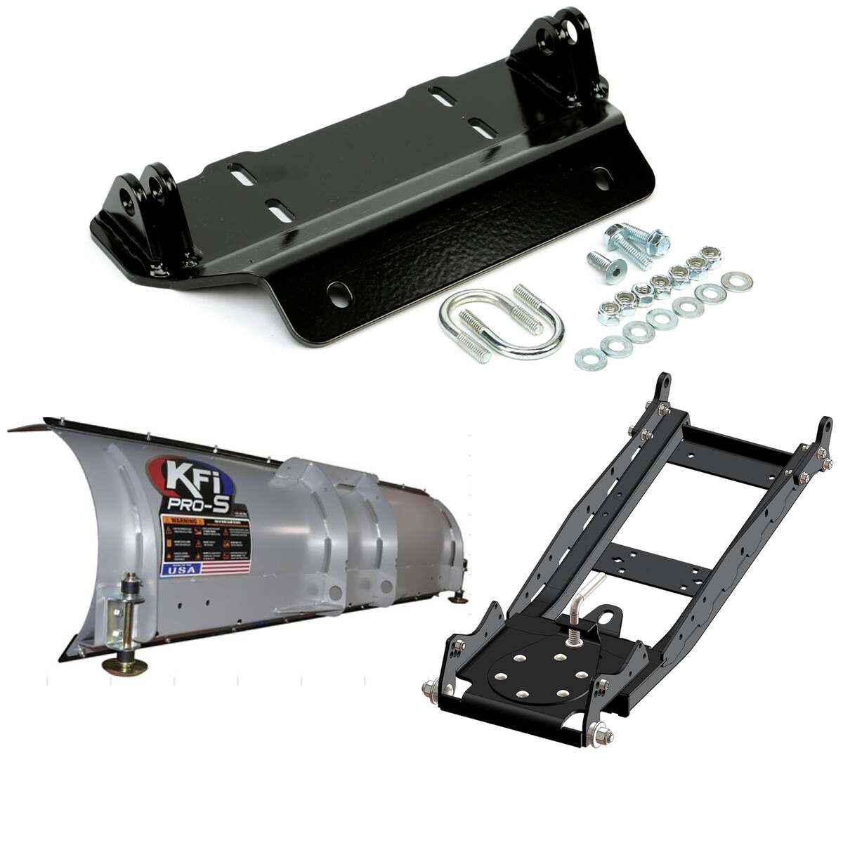 KFI '13-'23 CFMoto UForce UTV Snow Plow Kit - 105600