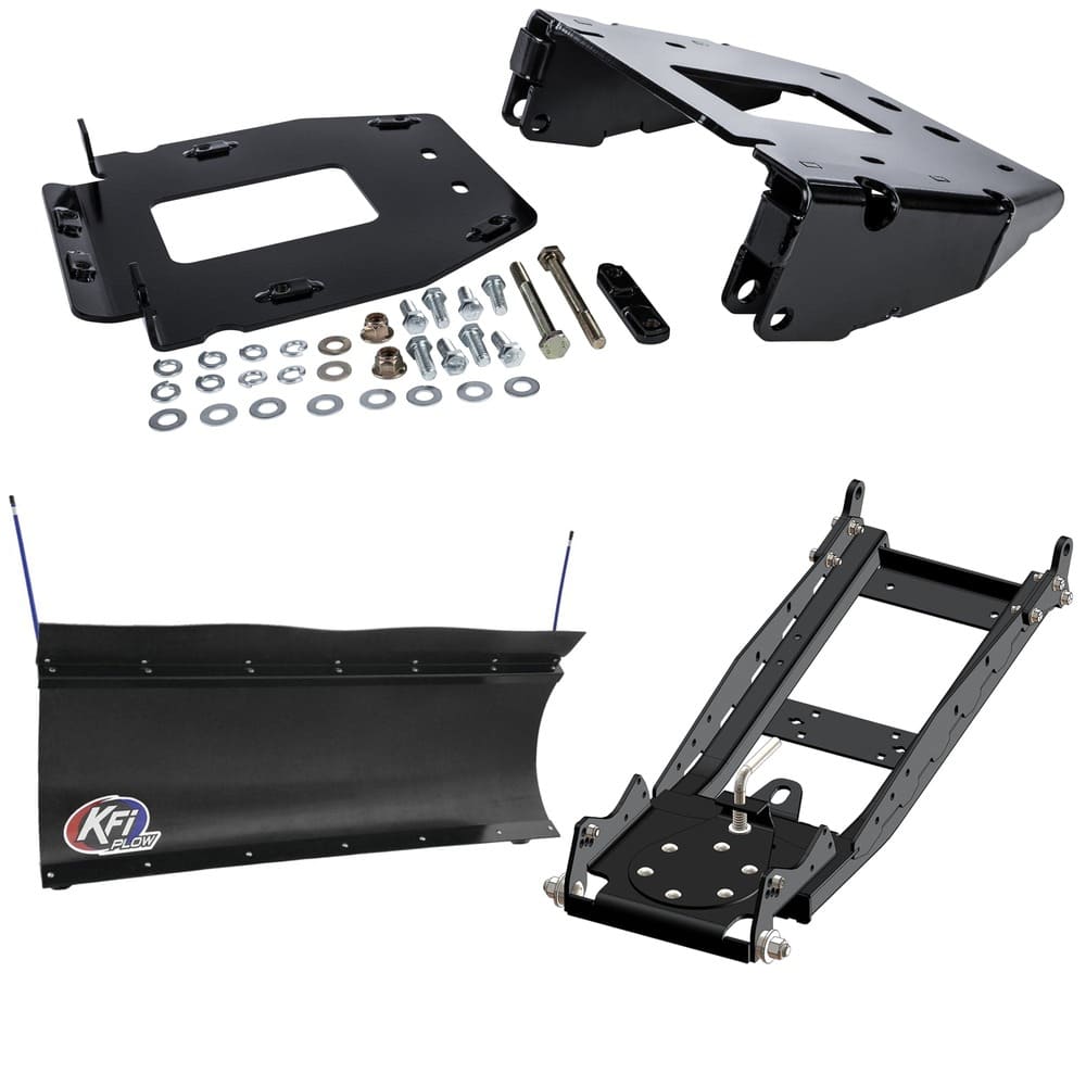 KFI '14-'22 Polaris RZR XP 1000/Turbo UTV Snow Plow Kit - 105870