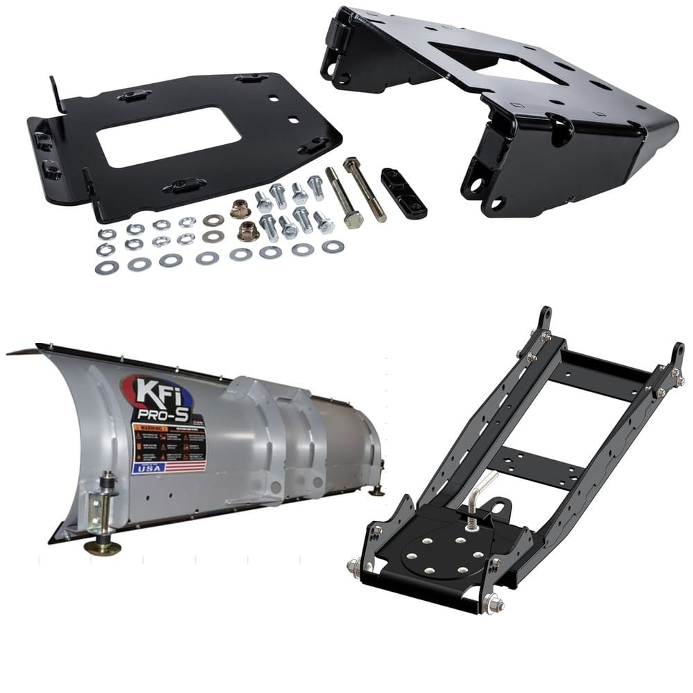 KFI '14-'22 Polaris RZR XP 1000/Turbo UTV Snow Plow Kit - 105870
