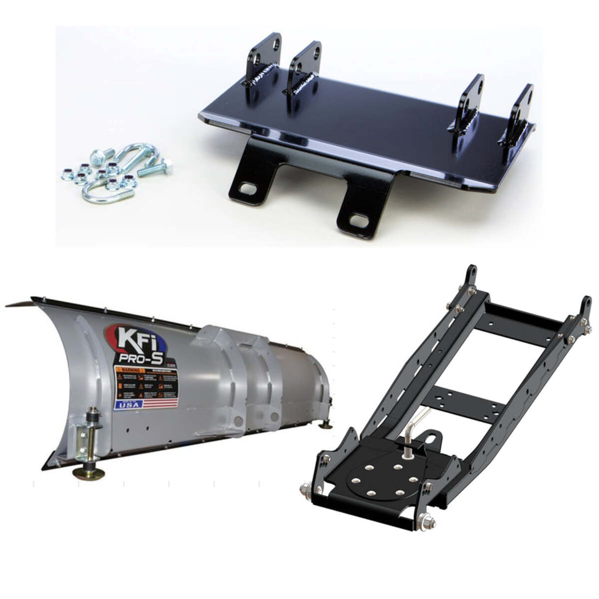 KFI '14-'23 CFMoto ZForce UTV Snow Plow Kit - 105645