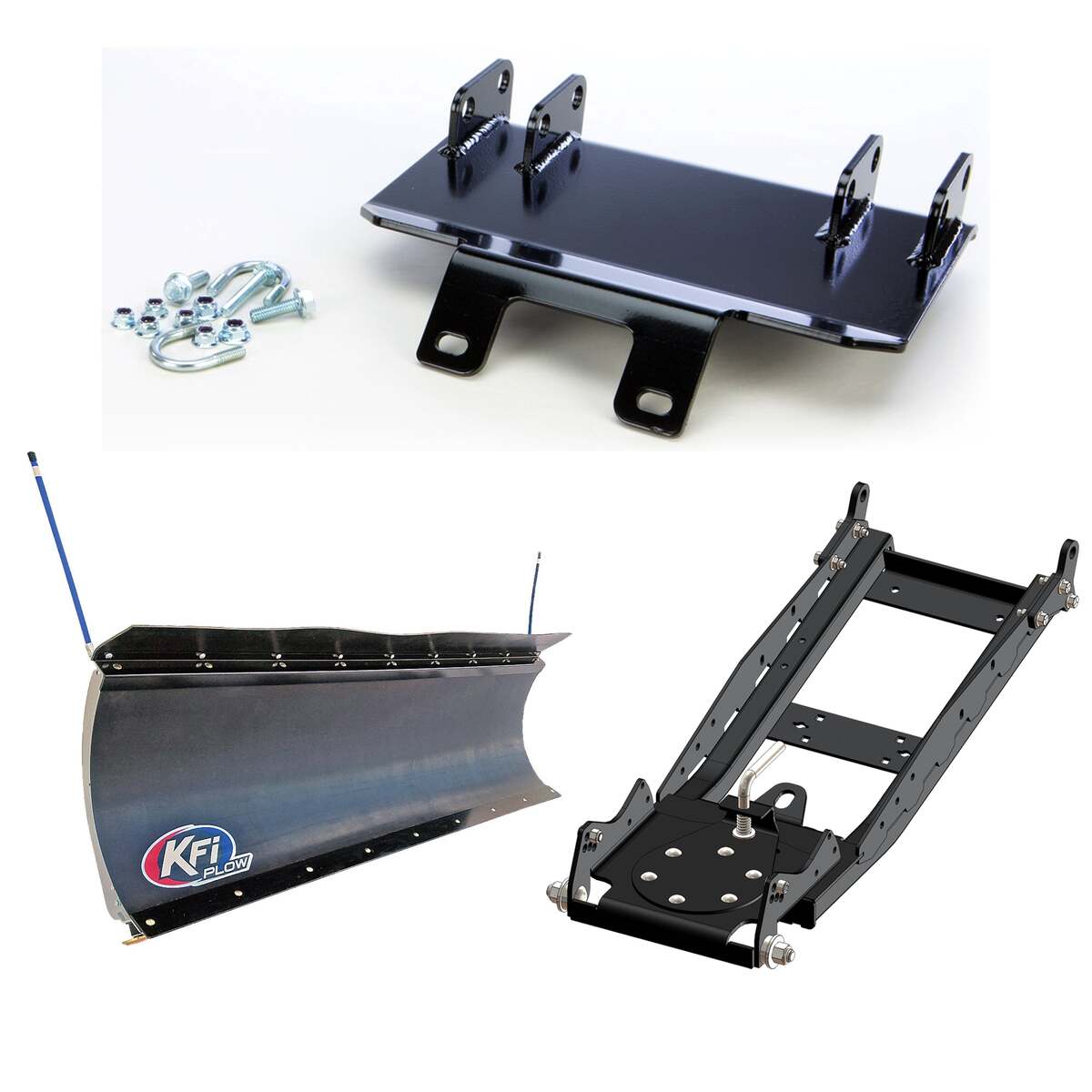 KFI '14-'23 CFMoto ZForce UTV Snow Plow Kit - 105645
