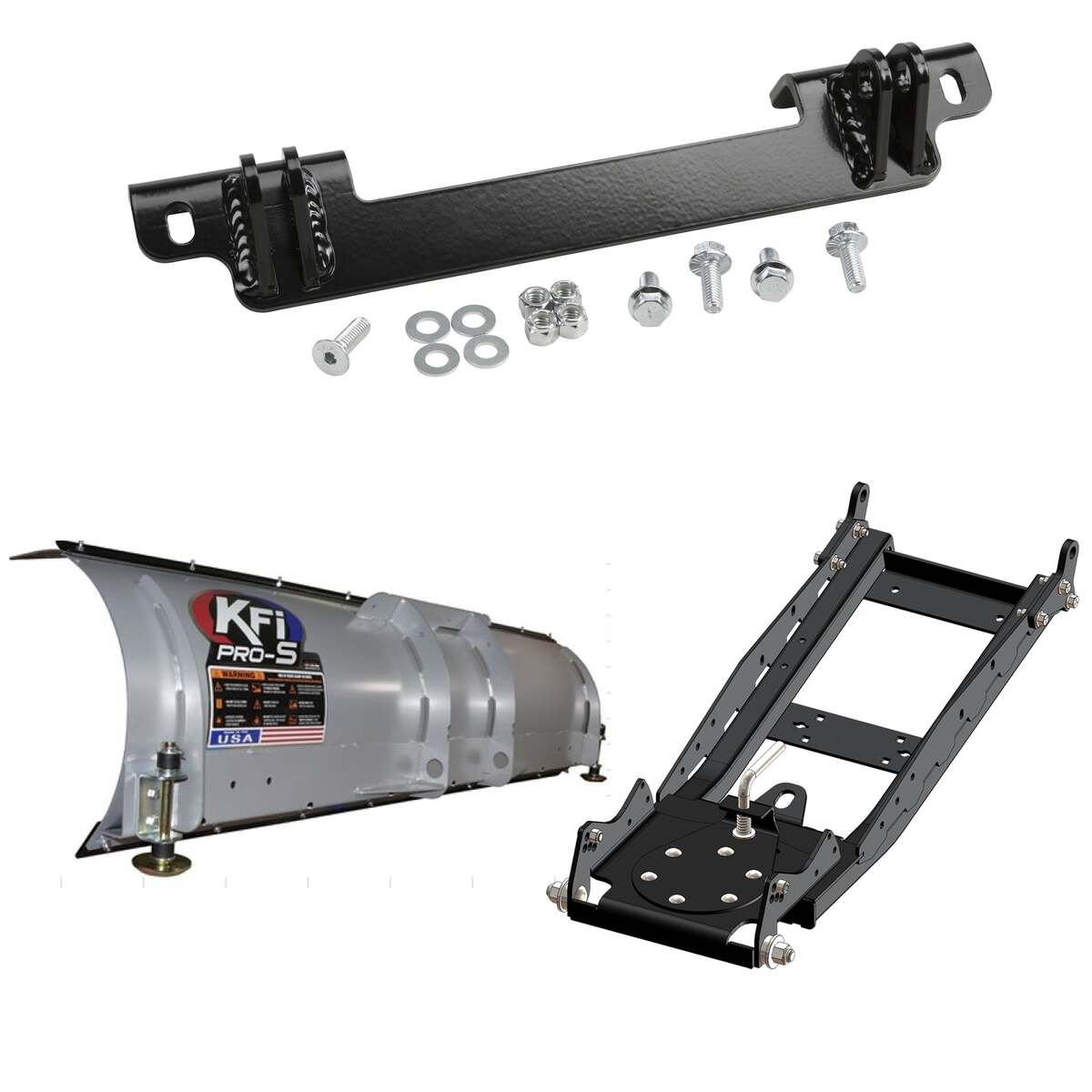 KFI '15-'17 Arctic Cat Prowler UTV Snow Plow Kit - 105854-6506