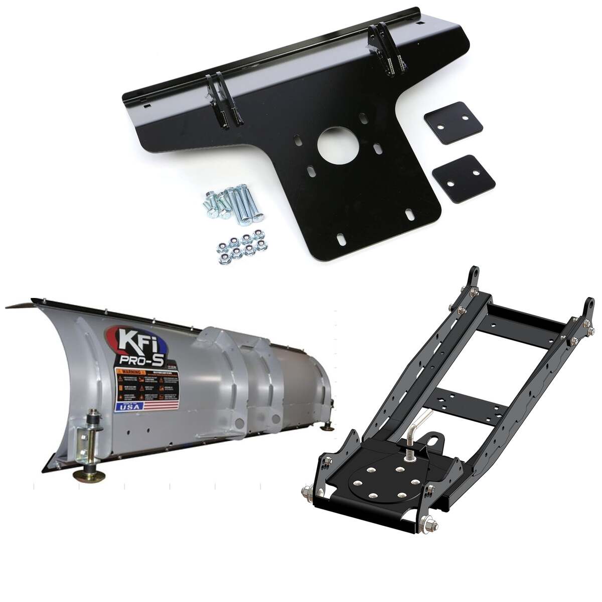 KFI '15-'26 Kawasaki Mule UTV Snow Plow Kit - 106300