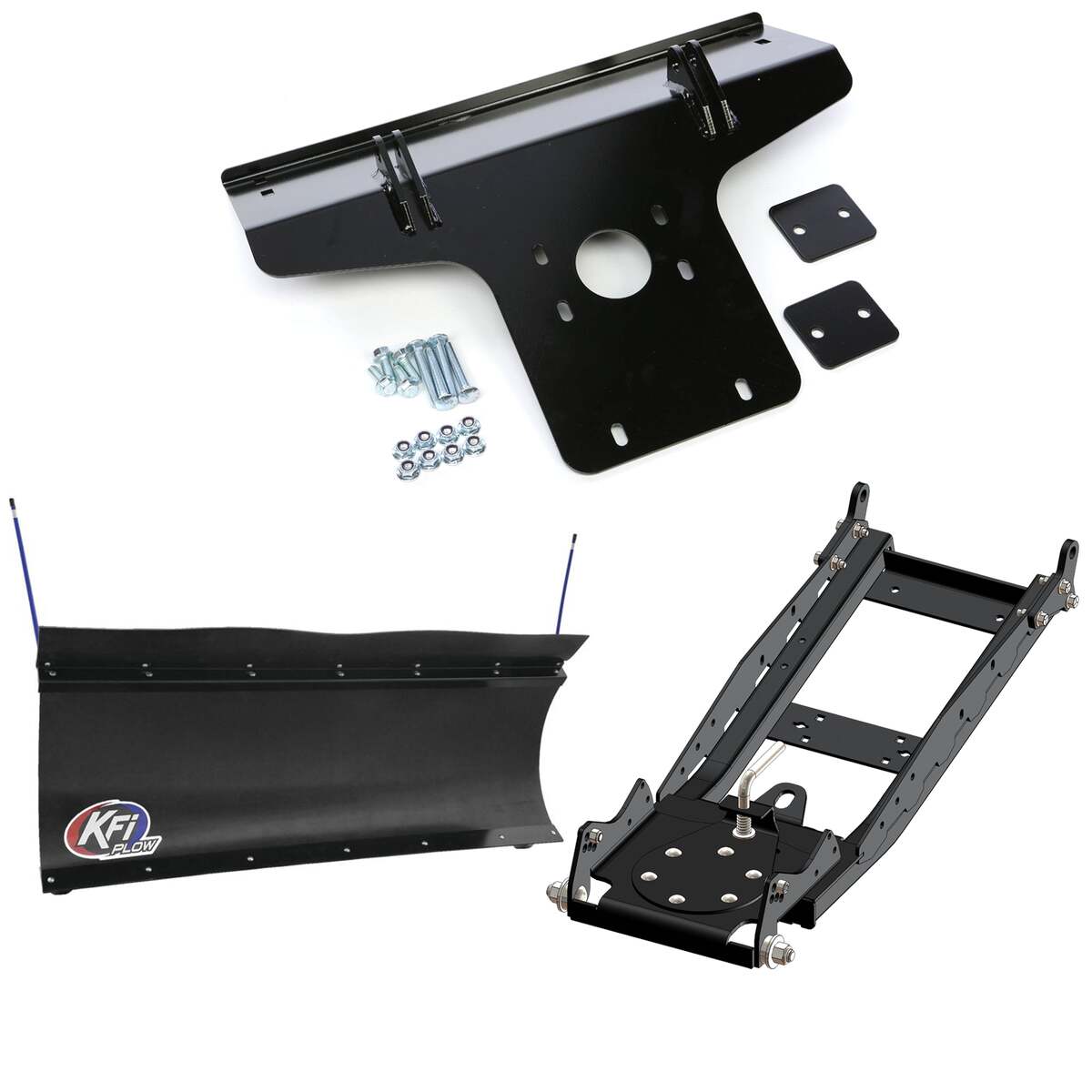 KFI '15-'26 Kawasaki Mule UTV Snow Plow Kit - 106300