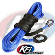 KFI 15/64 x 50' Blue Synthetic Winch Extension Rope