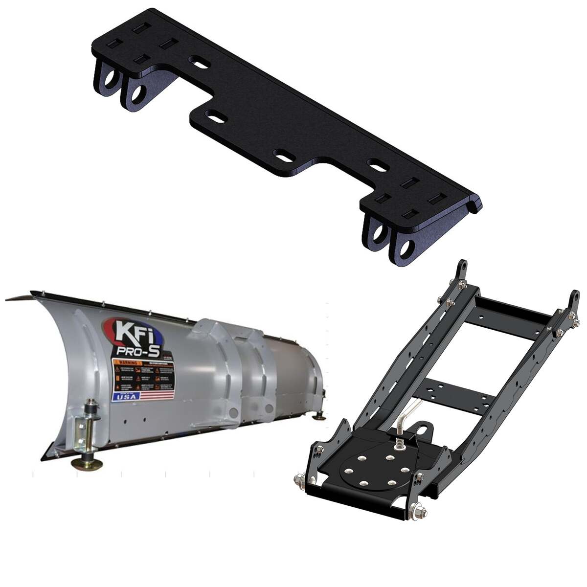 KFI '18-'23 UTV Snow Plow Kit - 106010