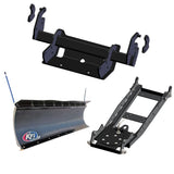 KFI '19-'26 Polaris Ranger Crew XP 1000 UTV Snow Plow Kit With Glacier Mount