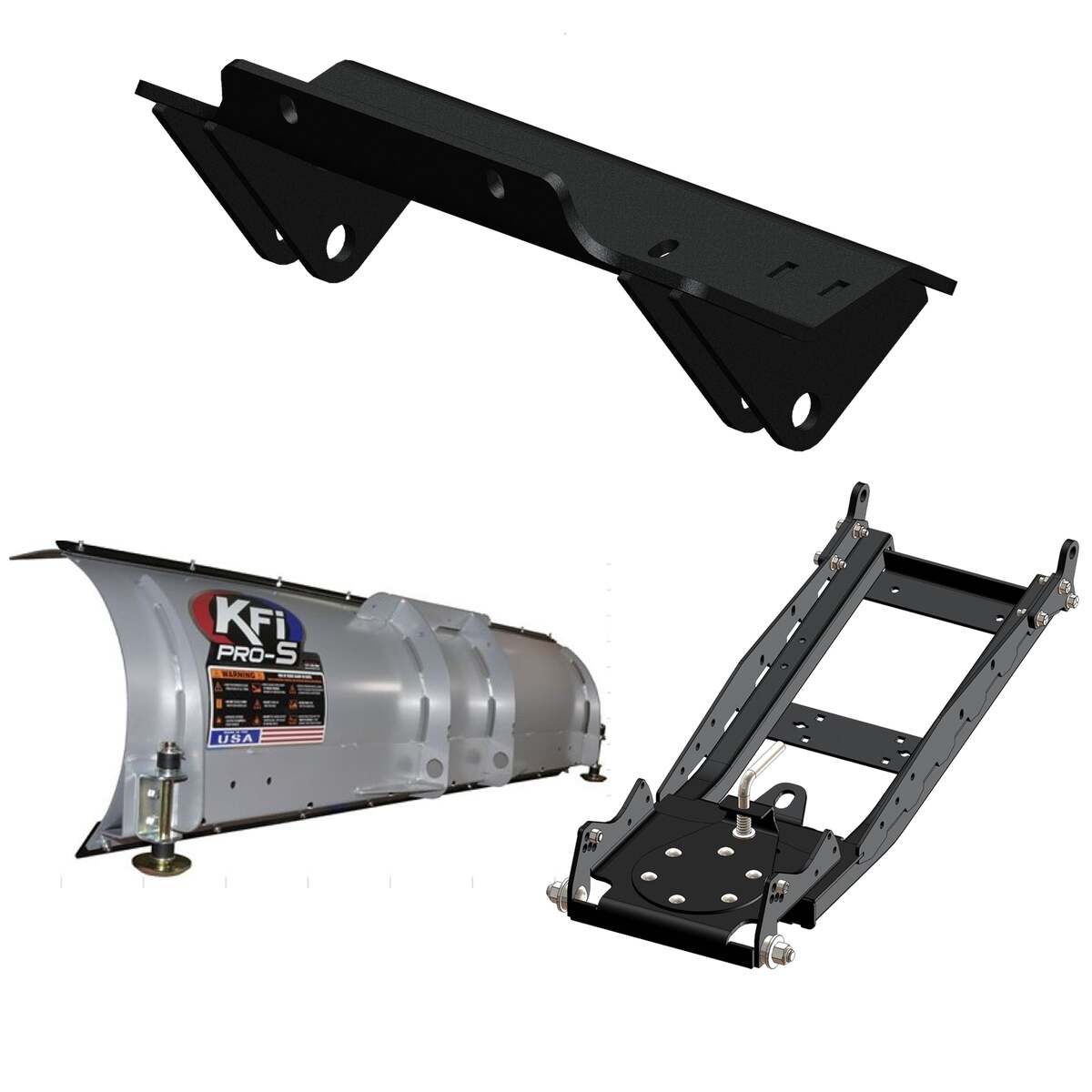 KFI '20-'26 Kawasaki Teryx UTV Snow Plow Kit - 106295