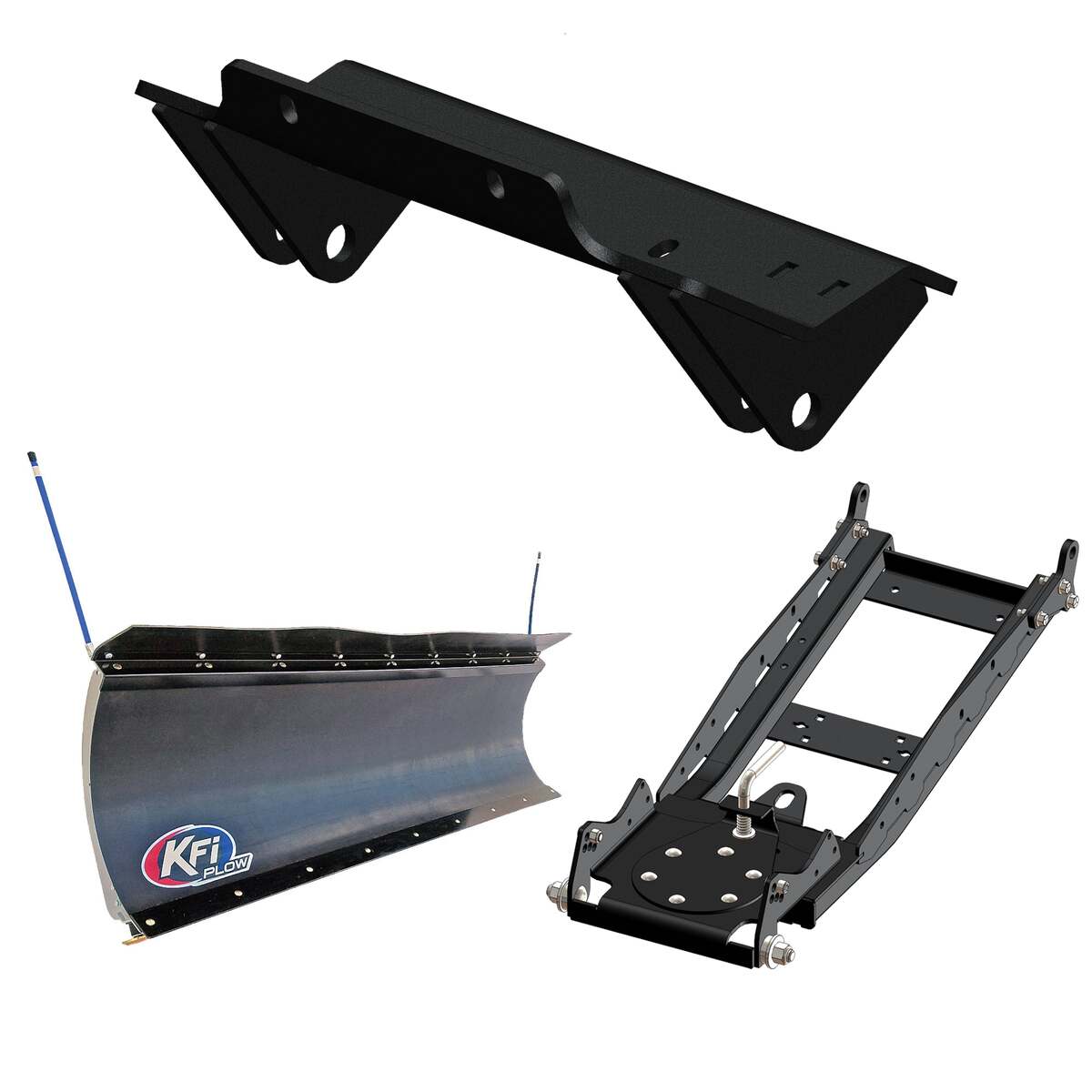 KFI '20-'26 Kawasaki Teryx UTV Snow Plow Kit - 106295